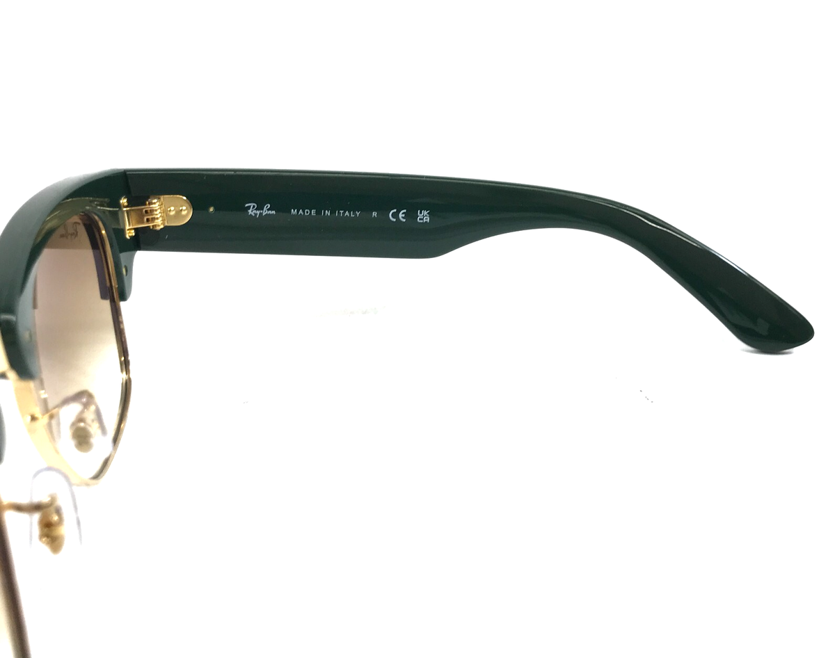 Ray Ban Mega Clubmaster Sunglasses RB0316-S 1368/51 Green Frame Brown Lenses Amazon.com: Ray-Ban 0RB0316S13685150 Mega Clubmaster Green  main image 3