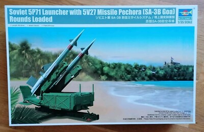 Trumpeter 02353 Soviet 5P71 Launcher with 5V27 Missile Pechora SA-3B Goa