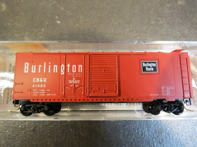 N - Kadee Micro-Trains 22100 - S/D Boxcar, Chicago Burlington Quincy    NIB