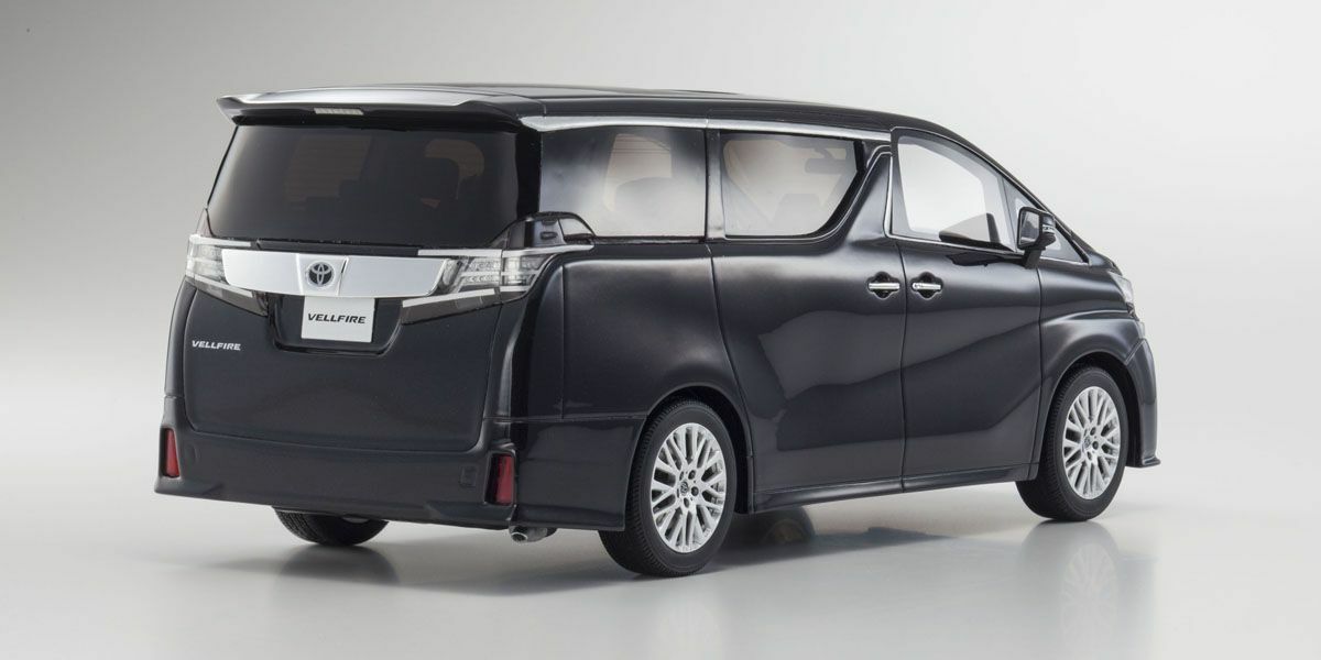 Toyota VELLFIRE 3.5 ZA G Edition Black SAMURAI 1/18 Model