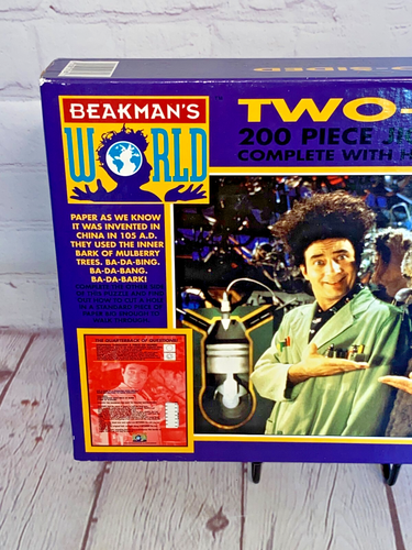 Brand new Beakman's World Two-sided 200-piece Jigsaw Puzzle | Ages 7+ | 11"x15" - Picture 2 of 8