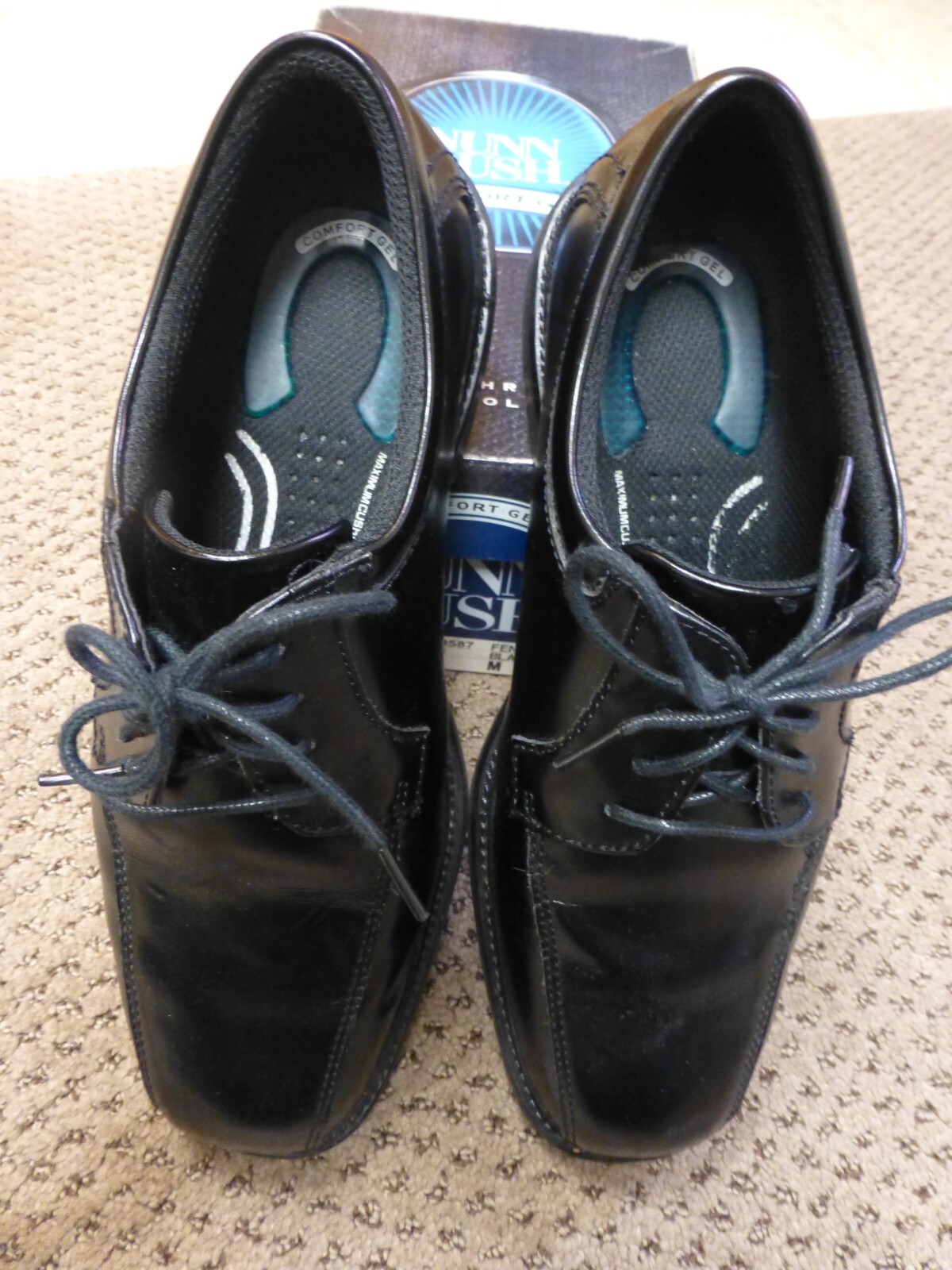 SAOLA Scarpe eleganti Nunn Bush nere antiscivolo dinamiche comode uomo 9M