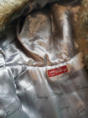 Gilet Firetrap Fausse Fourrure Marron Taille 13/14 Ans - Occasion Excellent état
