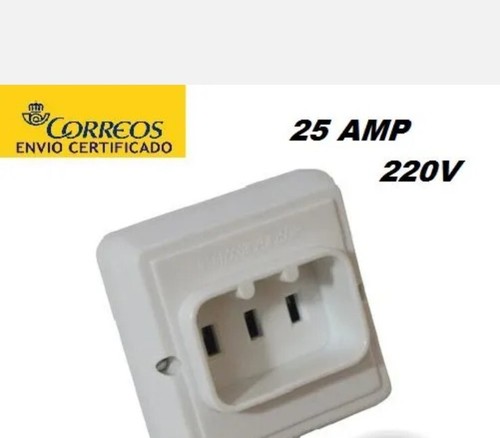 Base HORNO-VITRO 25A toma pared hembra cocina | eBay