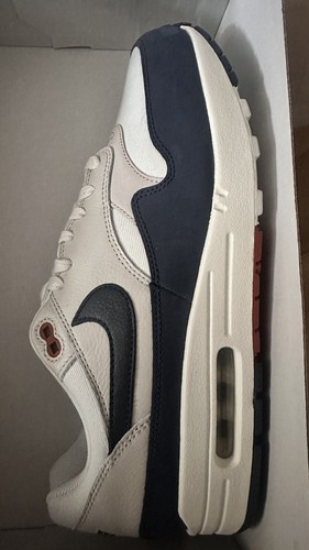 Nike Air Max 1 LX Rugged White With Blue - UK 10 RRP 189.99 - Picture 4 of 5