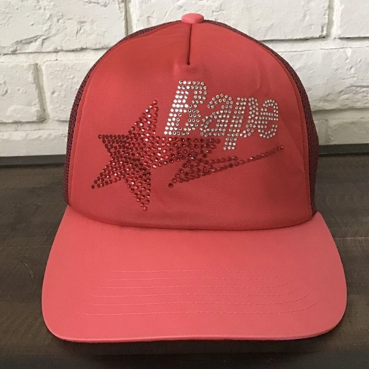 A Bathing Ape Red Hats for Men for sale | eBay