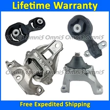 K4114 Motor & Transmission Mount Set For 2018-22 Honda Accord 2.0L GAS AUTO CVT