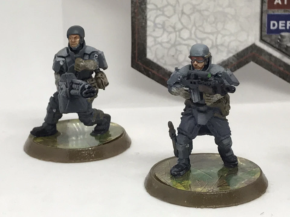 Heroscape Microcorp Troopers C3V SOV Customs Custom Foto 2 de 4