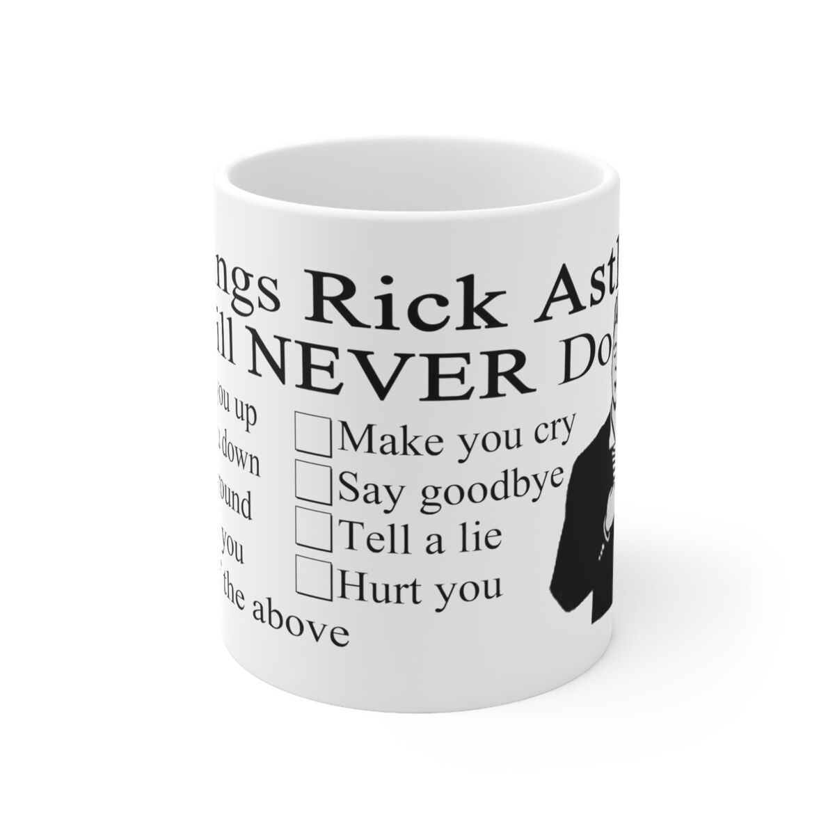 Rickroll meme - Rickroll - Mug