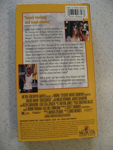 Criss Cross (2001) VHS Drama Goldie Hawn, Kieth Carradine, Arliss Howard - Imagen 4 de 4