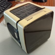 Radio Sveglia CUBO Philips Type D3110/00 Modernariato Vintage anni 80