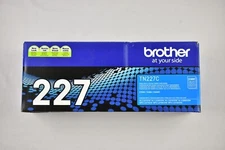Brother TN227C High Yield Cyan Toner Cartridge Genuine NO RETAIL BOX