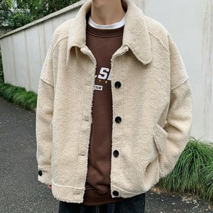 mens fluffy jacket