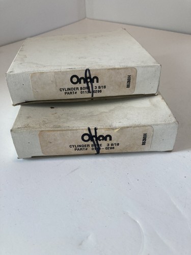 ONAN 2 cyl. generator piston rings, new. part number 0113-0296, 3 9/16 lot of 2