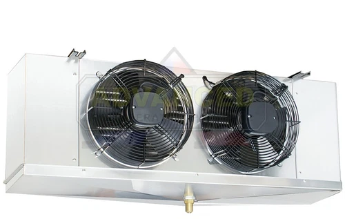 Low Profile Walk-In Freezer Evaporator Blower 2 Fans 9,000 BTU 1,400CFM 208-230V