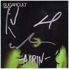 Sugarcult Signed Autographed CD Cover x4