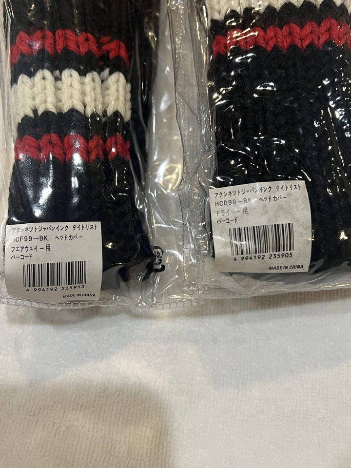 Japanese Tour Titleist Pom Driver and Fairway Headcovers - Image 2 of 4