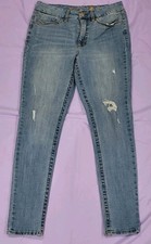 Seven7 Women's Tummyless High Rise Slimming Stretch Skinny Jeans SZ 10 STRATA