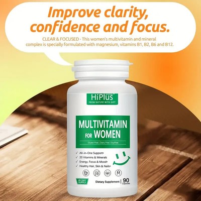 Women's Multivitamin PH Balance,Hormone Support,Viginal Health,Energy Boost Caps