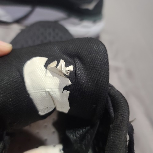 Scarpe Hoka One One Clifton 7 uomo taglia 9 nero bianco running senza solette - Foto 14 di 19