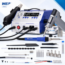WEP 948-II Digital Soldering Station Tool Desoldering Station with Vacuum Pump