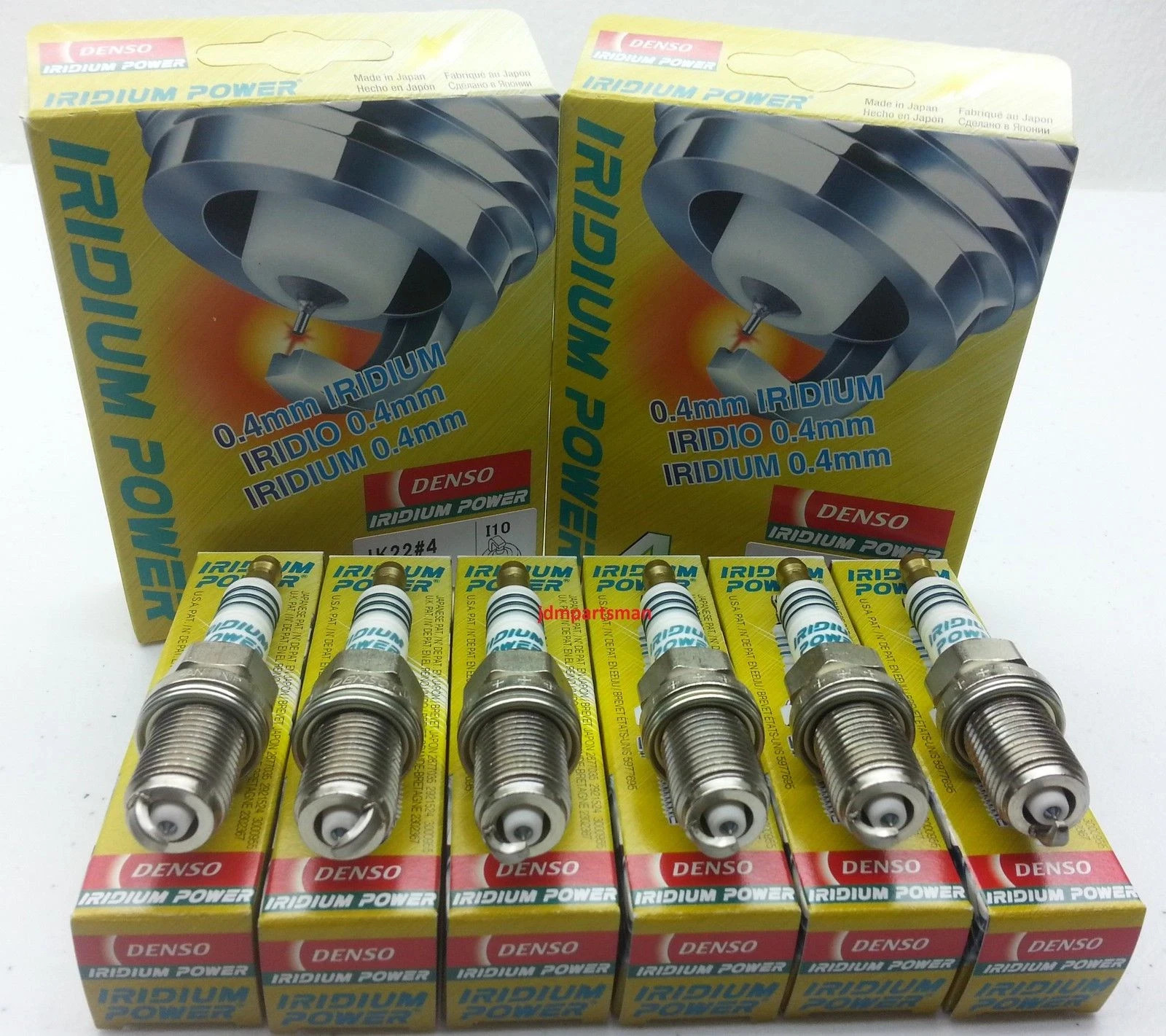 8-DENSO IQ16 Iridium High Power Spark Plug TOYOTA  HONDA MBZ More Spark