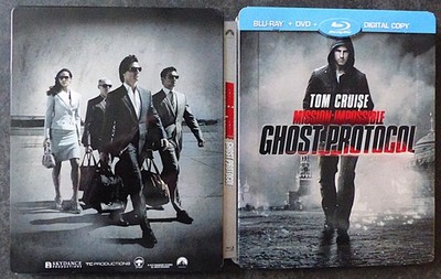 Blu-ray/ Mission: Impossible - Ghost Protocol - Steelbook !! Wie Nagelneu !!