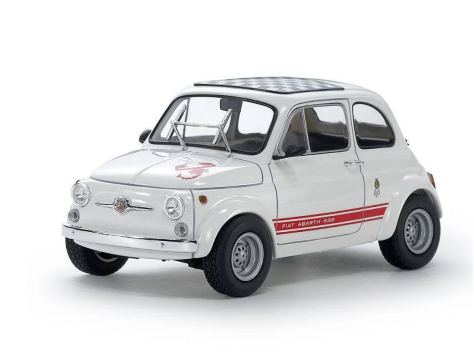 TAMIYA FIAT ABARTH 695 SS KIT DI MONTAGGIO SCALA 1/24 TA 24173 - TAMIYA STATICO - Immagine 2 di 4