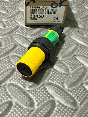 Banner S18SP6LPQ Photoelectric Sensor Diffuse PNP Output 10 30VDC New