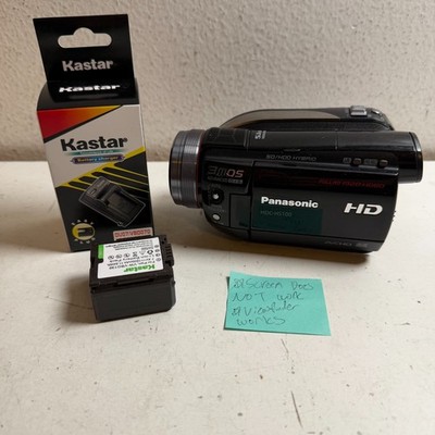 Panasonic HDC-HS100 Black 2.7'' Wide LCD High-Definition Digital Camcorder