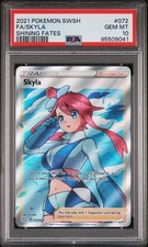 2021 Pokemon Skyla SWSH Shining Fates Full Art 72/72 PSA 10 on eBay