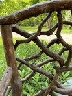 North Carolina John Hentschel Rustic Child’s Chair , Black Mountain Ridgecrest — photo 4