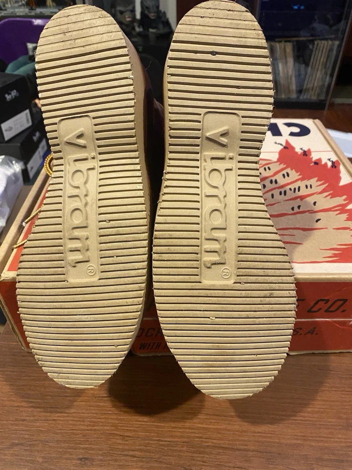 Botas de ingeniero de cuero originales Chippewa 7M con suela Vibram para mujer Foto 4 de 4