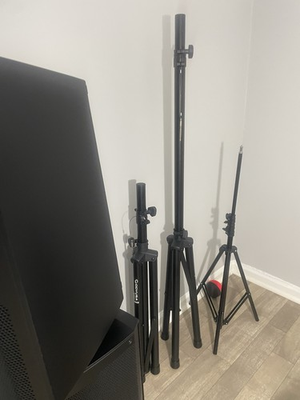 #ad #ad Alto Pro TS415 15quot; 2 Way Powered Active DJ PA Speaker w Bluetooth Pair amp; Stands $700.00