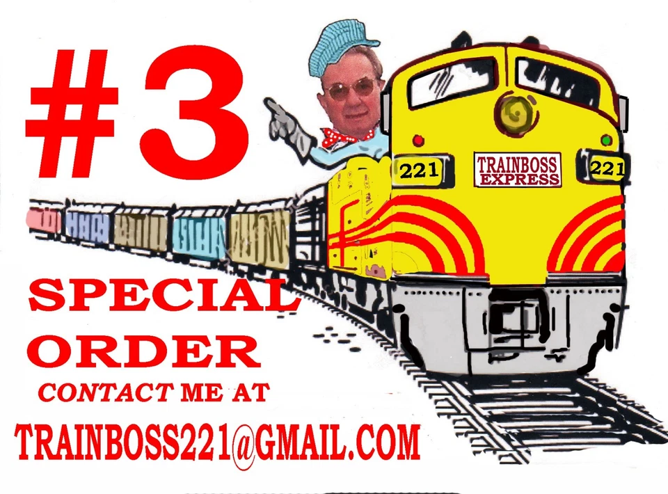 HO SCALE CUSTOM LETTERED ALASKA RR FAT ASS  LU LU'S SEAFOOD REEFER🐟🐟W-10🐟 - Image 3 of 4