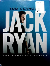 Tom Clancys~Jack Ryan~Complete Series~All 4 seasons~(DVD, 2024, 12 Disc Set)RARE