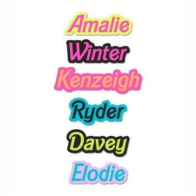 Name Label - Customized Name Sticker for Laptops Personalized Name Sticker  