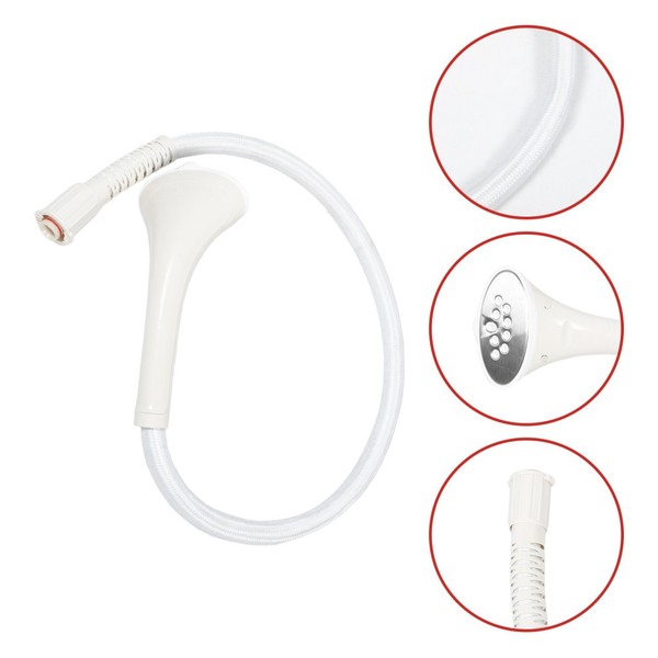 Repuesto de tubo de planchado con punta de vapor para manguera de pieza de vaporizador de prendas