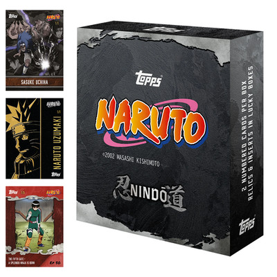 2025 Topps Naruto Nindo Hobby Box English | India Exclusive 2