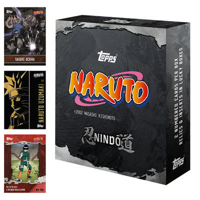 2025 Topps Naruto Nindo Hobby Box English | India Exclusive 2