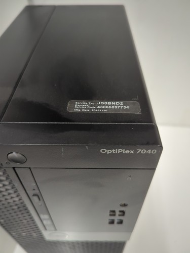 Dell OptiPlex 7040 SFF PC Intel i5-6500 3.20GHz /8GB RAM /240GB SSD/ Win 10 - - Picture 2 of 8