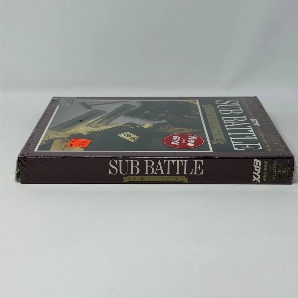 Sub Battle Simulator By EPYX The Masters Collection Commodore 64/128 NEW Sealed - Image 4 of 4