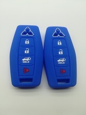 2silicone Fob Key Cover For 2021 2022 2023 2024 Mitsubishi Outlander Kr5mtxn1