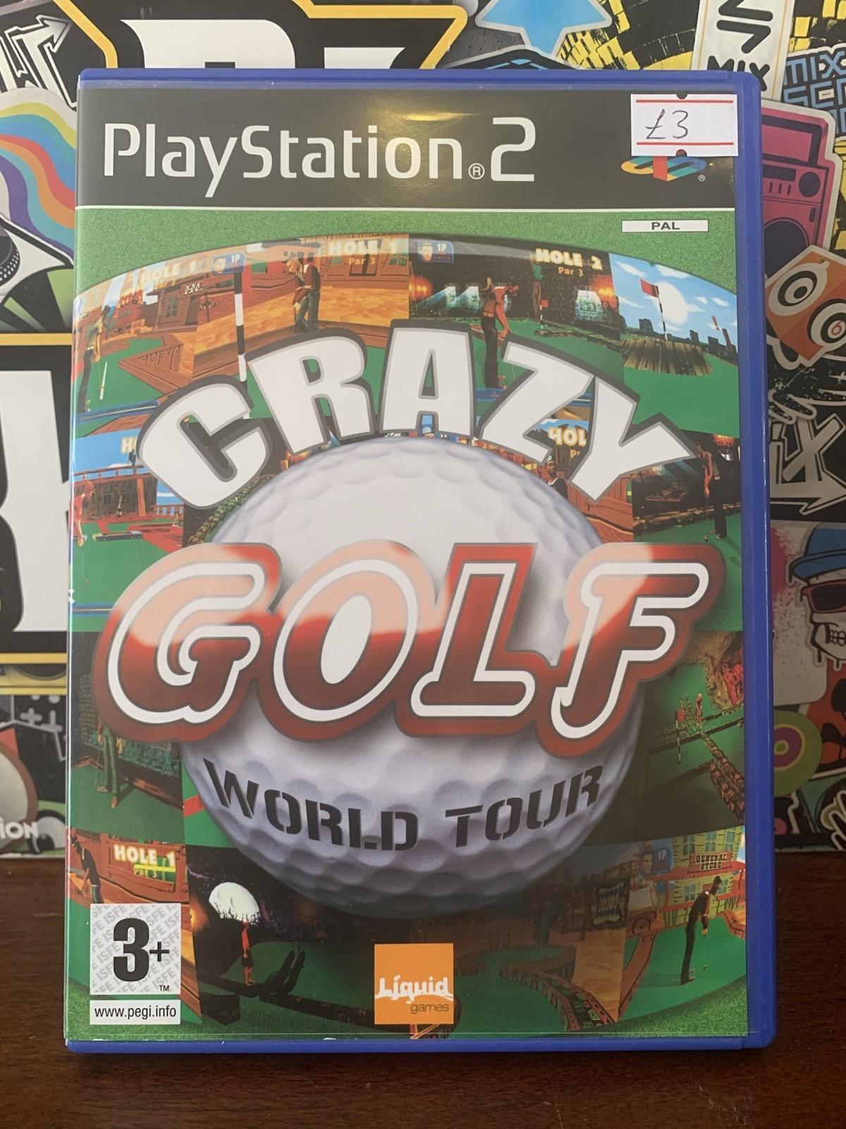 Crazy Golf: World Tour Sony PlayStation 2 Video Game Complete With Manual PAL UK