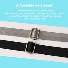 Barber Scissors Bag Hairstylist Waist Bag 7-Slot Detachable Scissor Holder XDRT