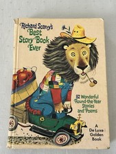 Richard Scarry's Best Storybook Ever Vintage Hardback Worn but Loved