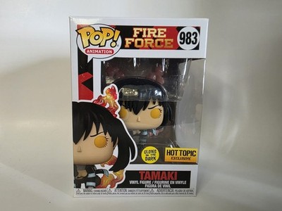 Tamaki Fire Force Funko Pop! #983 Vinyl (Glows in the Dark) Hot Topic exclusive
