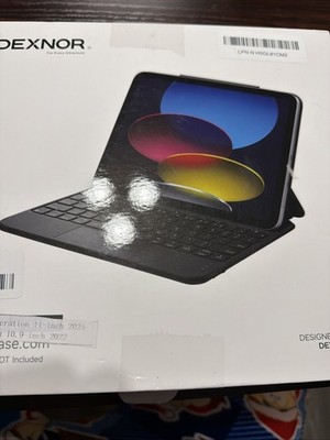 Dexnor iPad 10/11 Gen Keyboard Case Black
