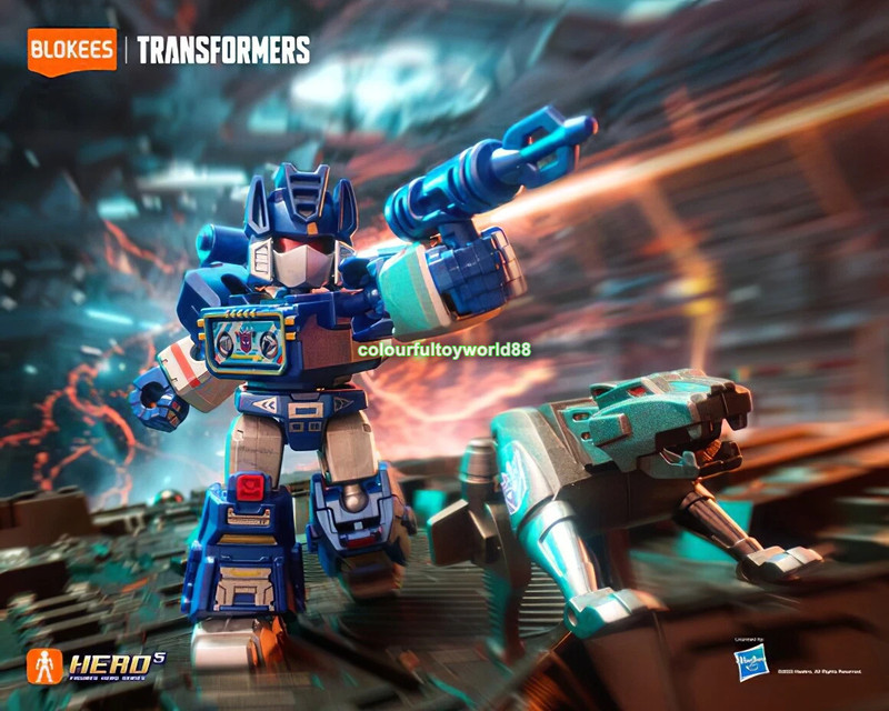 Blokees Transformers Defender Ver 3rd Galaxy Hidden Soundwave Figures Model Kits