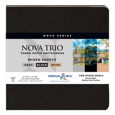 Stillman  Birn Nova Series Trio Softcover Sketchbook 7.5"x7.5" 150gsm Beige